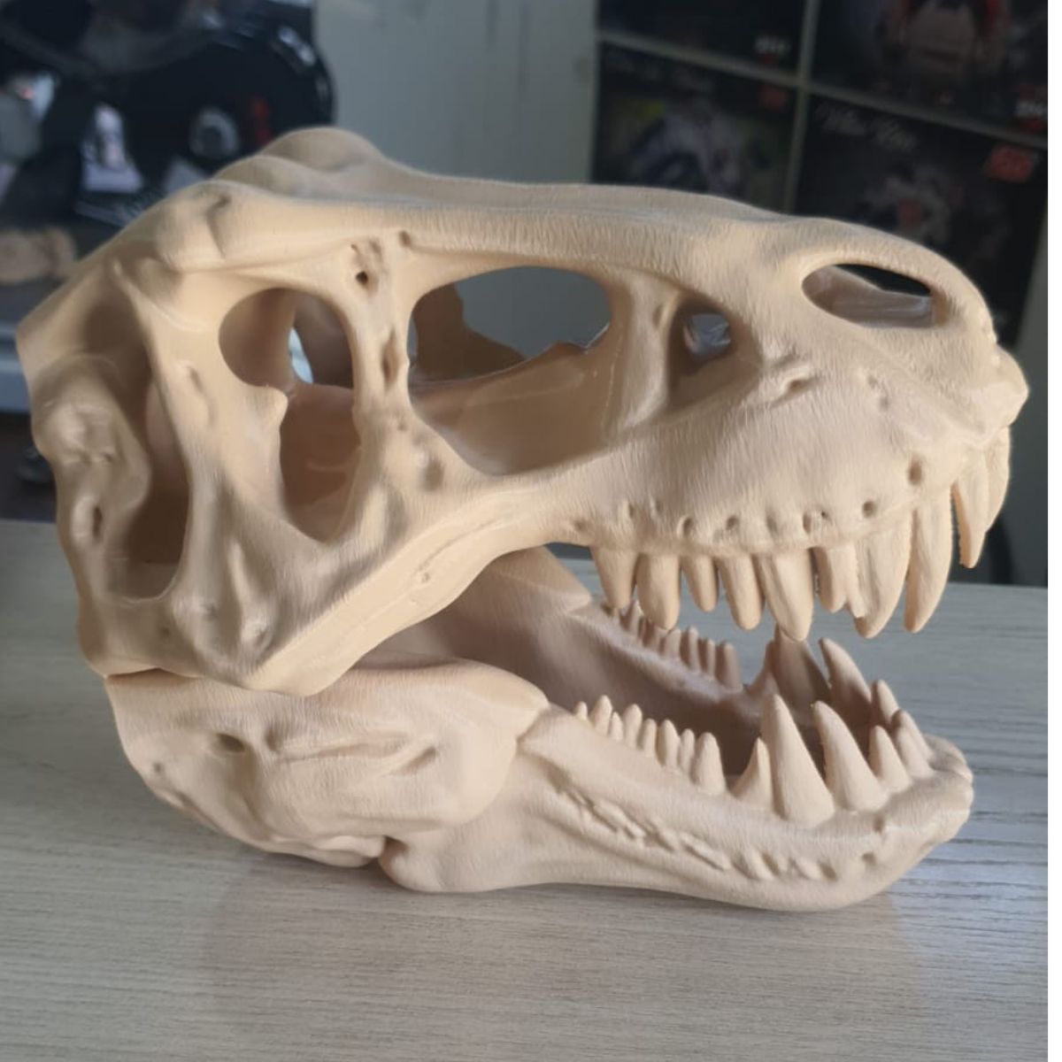 Dinossauro impresso em 3D